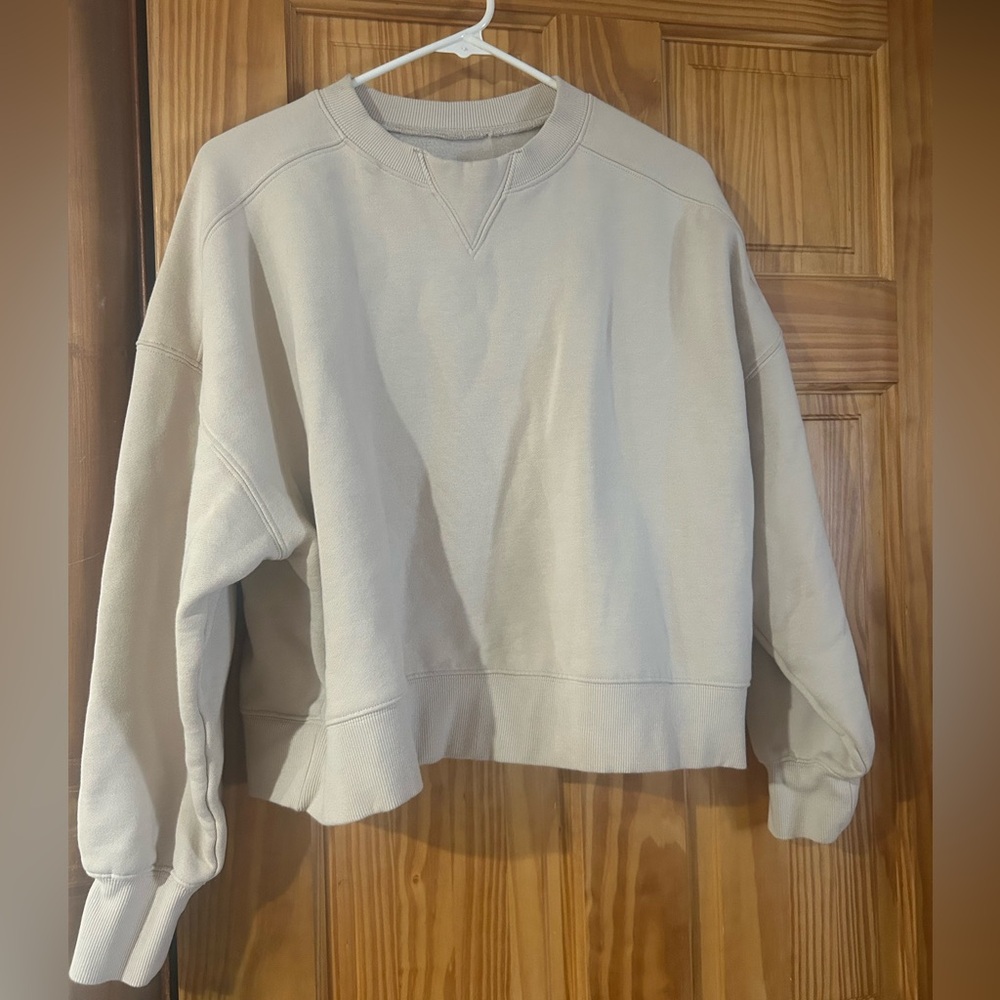 Women’s Cream Sweater - Picture 1 of 3